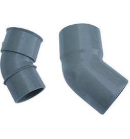 CURVA 45° MF PVC GRIGIO Diam. 100