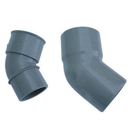 CURVA 45° MF PVC GRIGIO Diam. 100