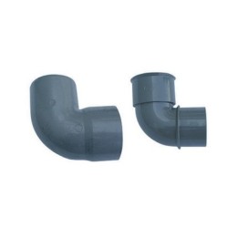 CURVA 87°30' MF PVC GRIGIO Diam. 40