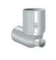 CURVA WC CON 1 ATTACCO FRONTALE Diam. 100/50