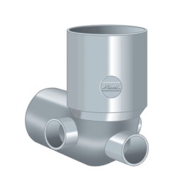 CURVA WC CON 3 ATTACCHI Diam. 100/50/50/50