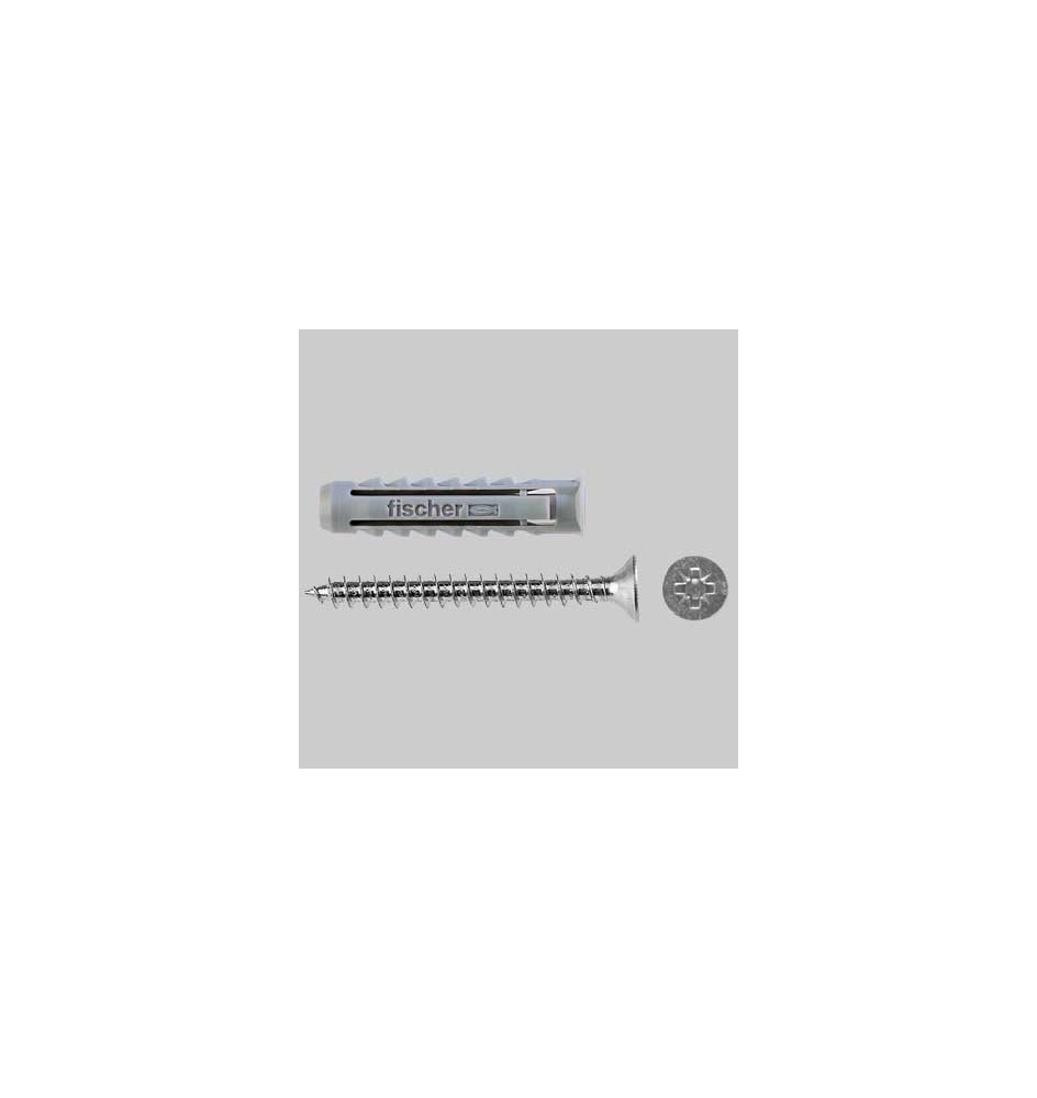 TASSELLO IN NYLON CON VITE TRUCIOLARE T.S.P. IMPRONTA POZIDRIVE - Sx 6S
