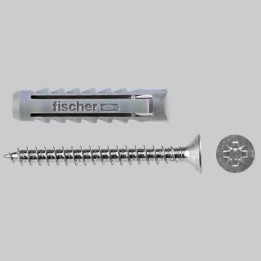 TASSELLO IN NYLON CON VITE TRUCIOLARE T.S.P. IMPRONTA POZIDRIVE - Sx 8S