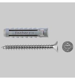 TASSELLO IN NYLON CON VITE TRUCIOLARE T.S.P. IMPRONTA POZIDRIVE - Sx 8S