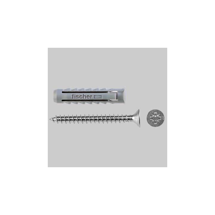 TASSELLO IN NYLON CON VITE TRUCIOLARE T.S.P. IMPRONTA POZIDRIVE - Sx 10S