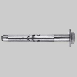 ANCORANTE PASSANTE IN ACCIAIO CON VITE T.E. E ROSETTA LARGA - FSL 12x80/10 S 8.8 GS