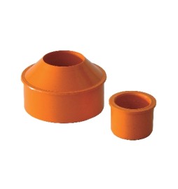 AUMENTO INTERNI CONCENTRICI IN PVC ARANCIO Diam. 50F x 100M