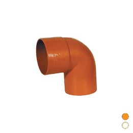 CURVA 87° IN PVC Diam. 63