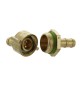 GIUNTATUBI OTTONE 3 PZ 1/2 X 8 MM