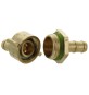 GIUNTATUBI OTTONE 3 PZ 1/2 X 10 MM