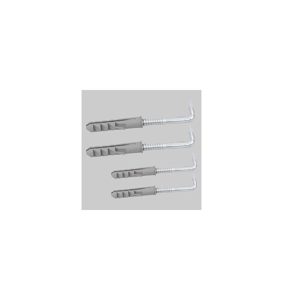 FISSAGGIO PER SCALDABAGNO - Vite 10x100 - Tassello 12x60