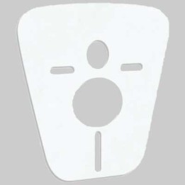 GUARNIZIONE ACUSTICA E ANTIURTO PER WC/BIDET SOSPESO - Spess. 3 mm