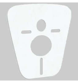 GUARNIZIONE ACUSTICA E ANTIURTO PER WC/BIDET SOSPESO - Spess. 3 mm
