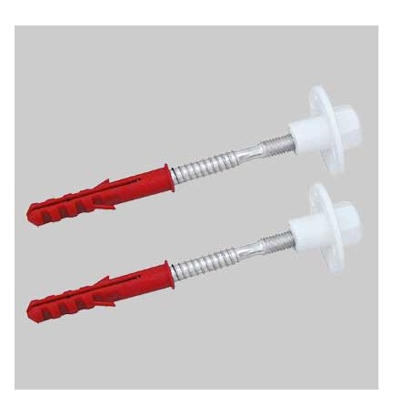 FISSA SANITARI A PARETE PER CASSETTE - Vite M8x90 - Tassello 10x60