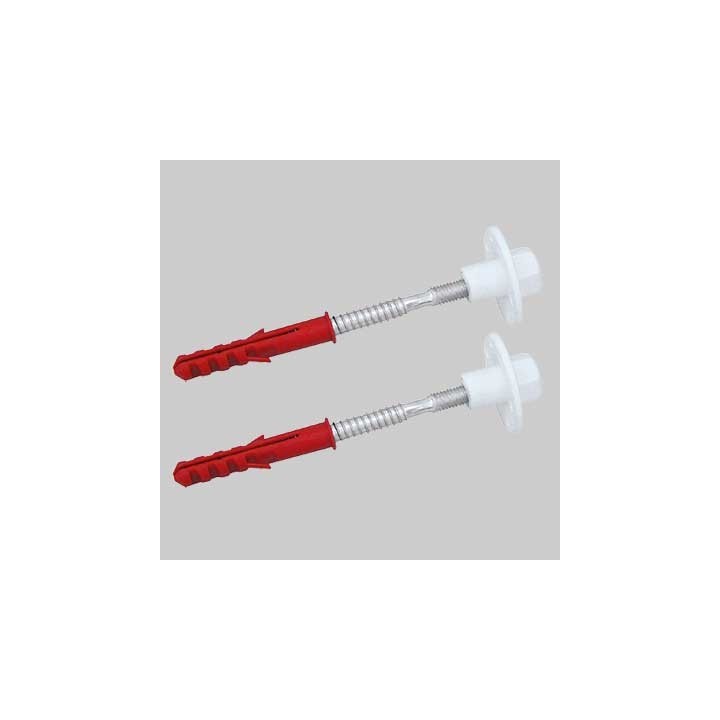 FISSA SANITARI A PARETE PER CASSETTE - Vite M8x90 - Tassello 10x60