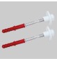 FISSA SANITARI A PARETE PER CASSETTE - Vite M8x90 - Tassello 10x60