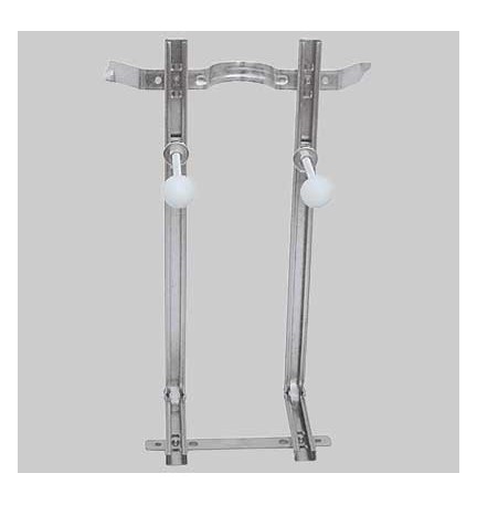 TELAIO COMPONIBILE MOD. DUAL SISTEMI PER WC E BIDET SOSPESI - Universale