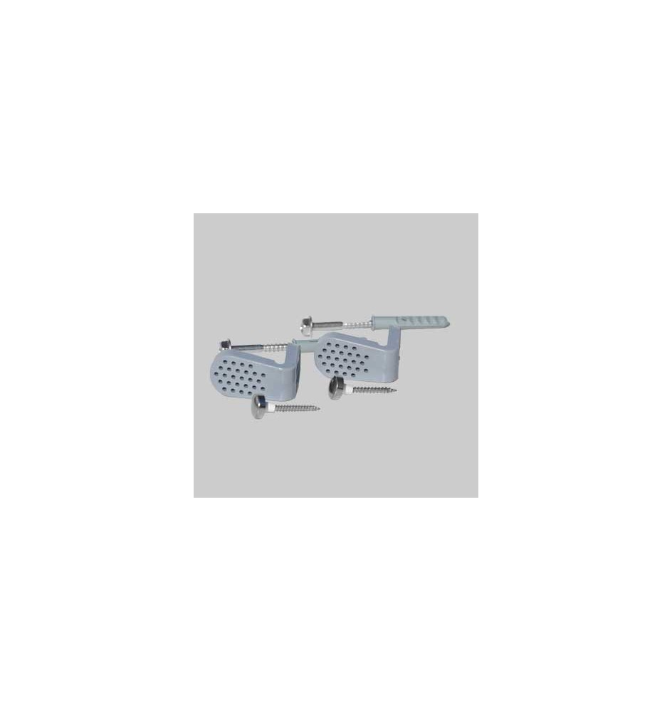 FISSAGGIO LATERALE IN ABS PER WC E BIDET - Vite 7x60 - Tassello 10x50