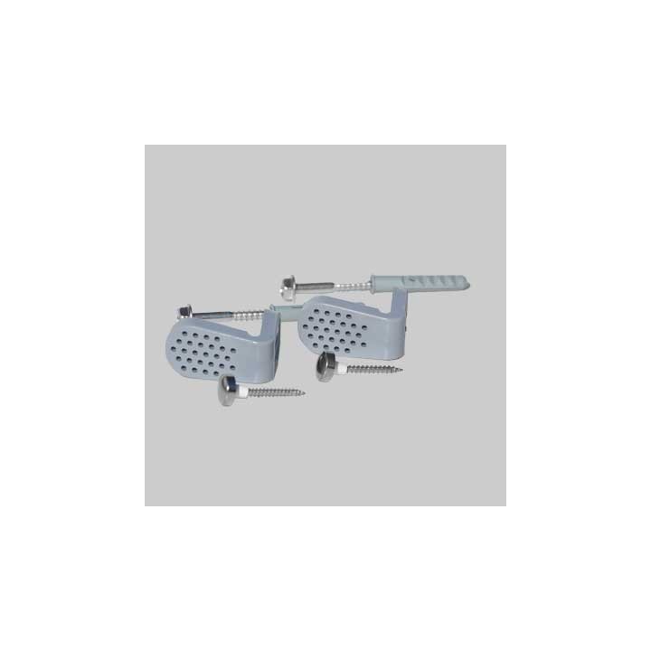 FISSAGGIO LATERALE IN ABS PER WC E BIDET - Vite 7x60 - Tassello 10x50