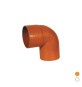 CURVA 87° IN PVC Diam. 100