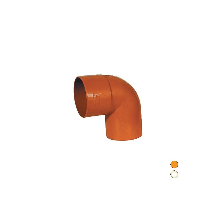 CURVA 87° IN PVC Diam. 125