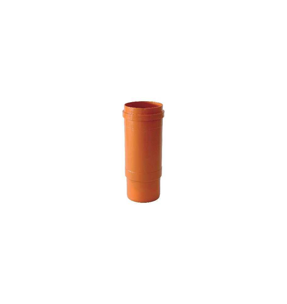 GIUNTO DI DILATAZIONE IN PVC ARANCIO CON GUARNIZIONE AL LABBRO Diam. 80