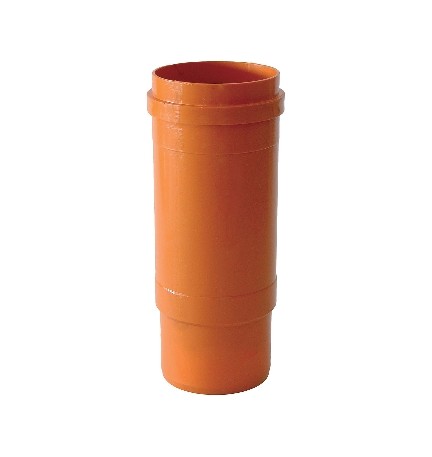 GIUNTO DI DILATAZIONE IN PVC ARANCIO CON GUARNIZIONE AL LABBRO Diam. 160