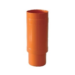 GIUNTO DI RIPARAZIONE IN PVC ARANCIO Diam. 80