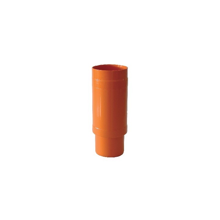 GIUNTO DI RIPARAZIONE IN PVC ARANCIO Diam. 80