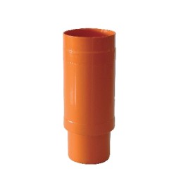 GIUNTO DI RIPARAZIONE IN PVC ARANCIO Diam. 125