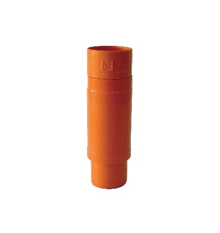 GIUNTO DI RIPARAZIONE 2 PEZZI PVC ARANCIO Diam. 160
