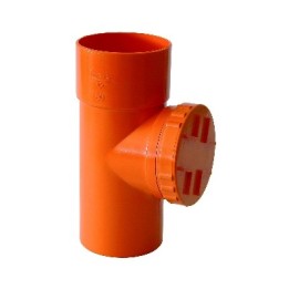 ISPEZIONE LINEARE PVC ARANCIO Diam. 125
