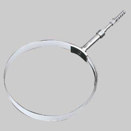 COLLARE EXPORT TELESCOPICO PER CANNE FUMARIE - 80-140 bianco