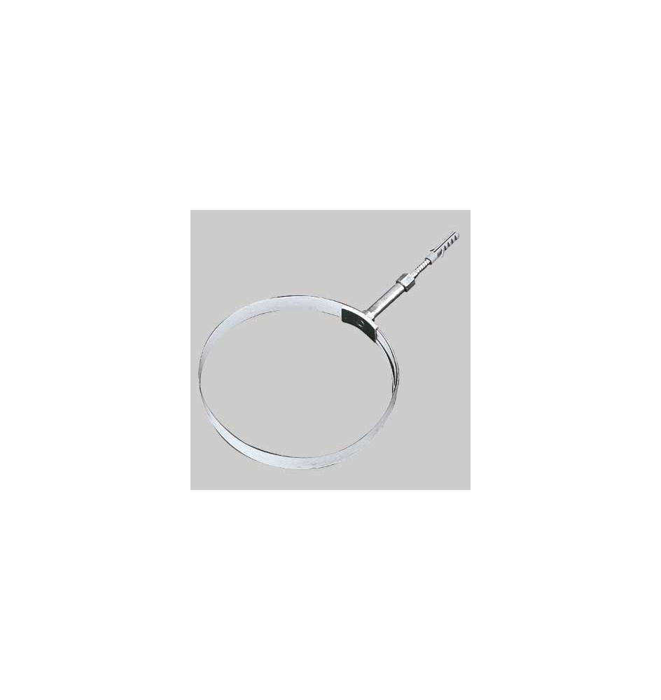 COLLARE EXPORT TELESCOPICO PER CANNE FUMARIE - 80-140 bianco