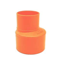 RIDUZIONE IN PVC ARANCIO Diam. 160F x 100M