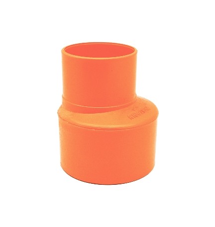 RIDUZIONE IN PVC ARANCIO Diam. 160F x 100M