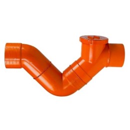 SIFONE FIRENZE ORIZZONTALE 1 TAPPO Diam. 100
