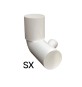CURVA WC ALTA D. 110 IN PP CON 1 ATTACCO Attacco dx D. 40