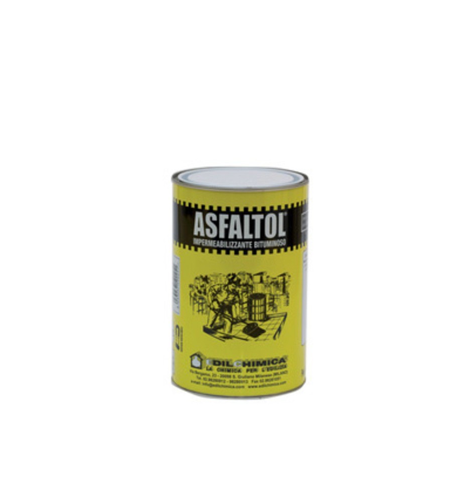 ASFALTO A FREDDO ASFALTOL DA 1,5 KG IMPERMEABILIZ