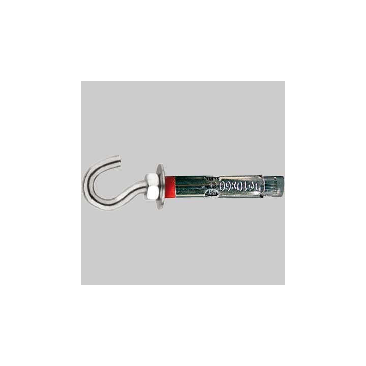 TASSELLO PESANTE CON GANCIO - M6 x 45 mm Ø 8