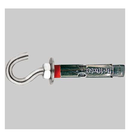TASSELLO PESANTE CON GANCIO - M10 x 70 mm Ø 12