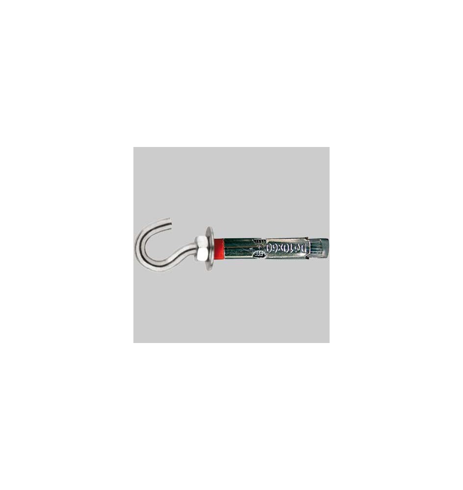 TASSELLO PESANTE CON GANCIO - M12 x 80 mm Ø 16