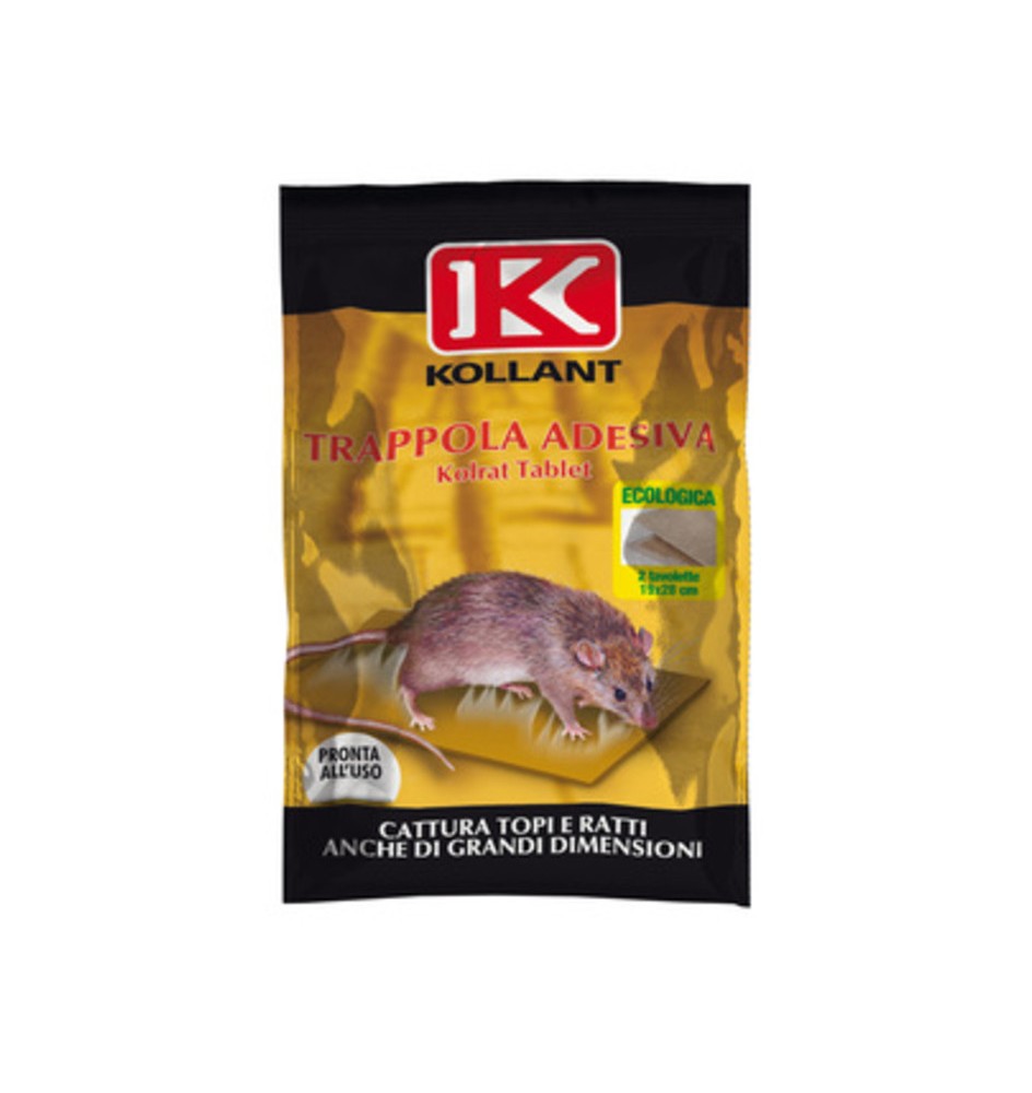 TRAPPOLA P/TOPI KOLRAT TABLET 2 TAVOLETTE 19X28CM