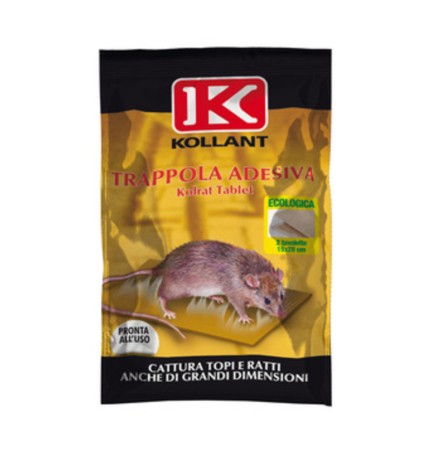 TRAPPOLA P/TOPI KOLRAT TABLET 2 TAVOLETTE 19X28CM