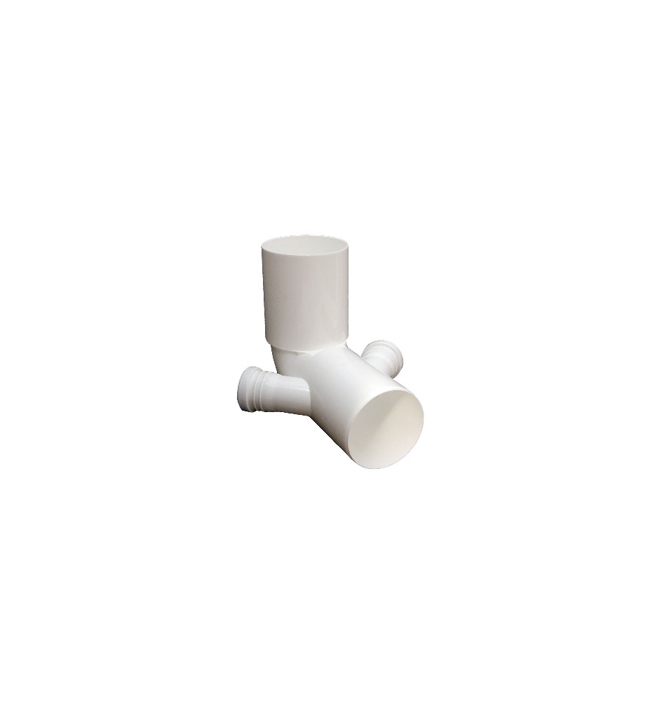 CURVA WC ALTA D. 110 IN PP CON 2 ATTACCHI attacchi D. 50