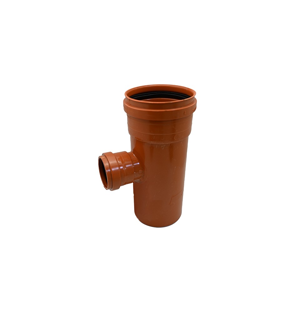 DERIVAZIONE RIDOTTA 87° RAL 8023 Diam. 100/50