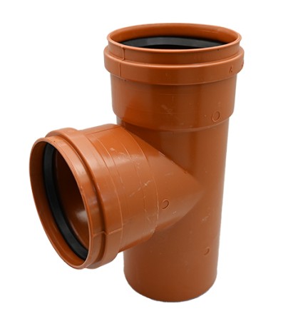 DERIVAZIONE 87° RAL 8023 Diam. 100