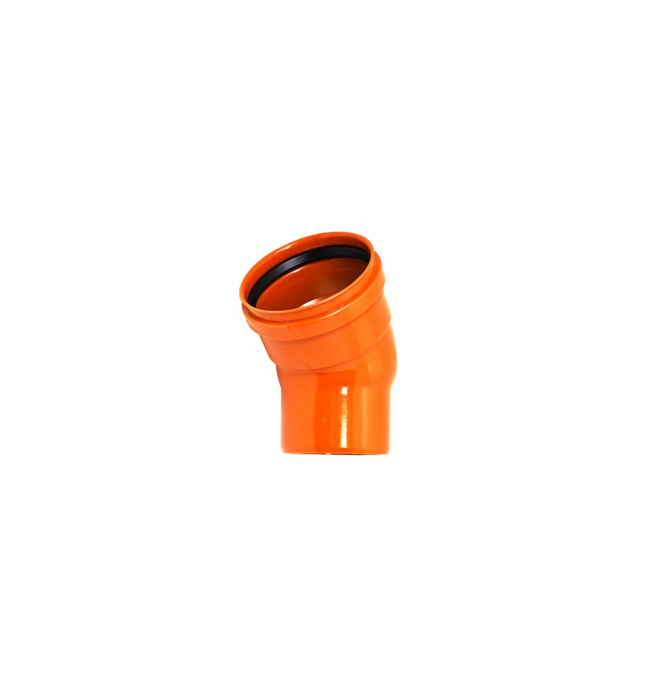 CURVA RIDOTTA RAL 8023 87° Diam. 100-090