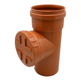 ISPEZIONE LINEARE DIAM. 100 RAL 8023 Diam. 100