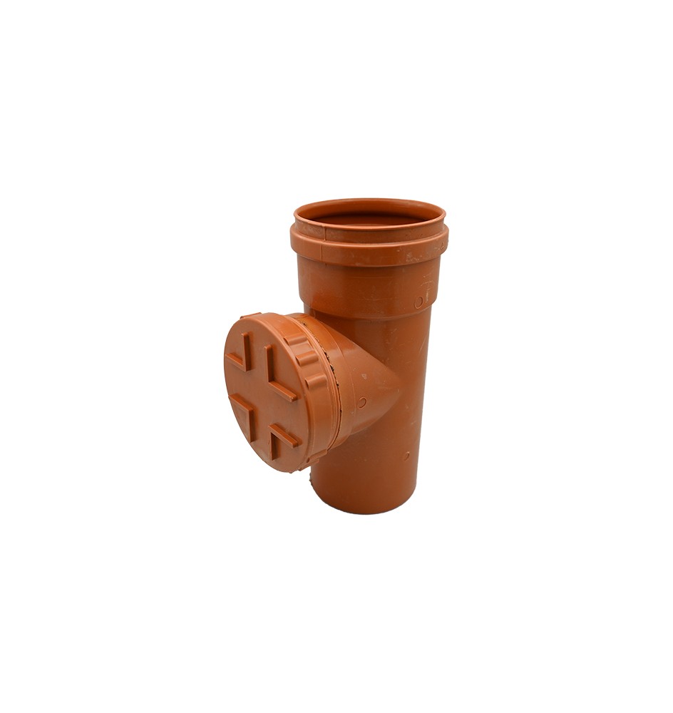 ISPEZIONE LINEARE DIAM. 100 RAL 8023 Diam. 140